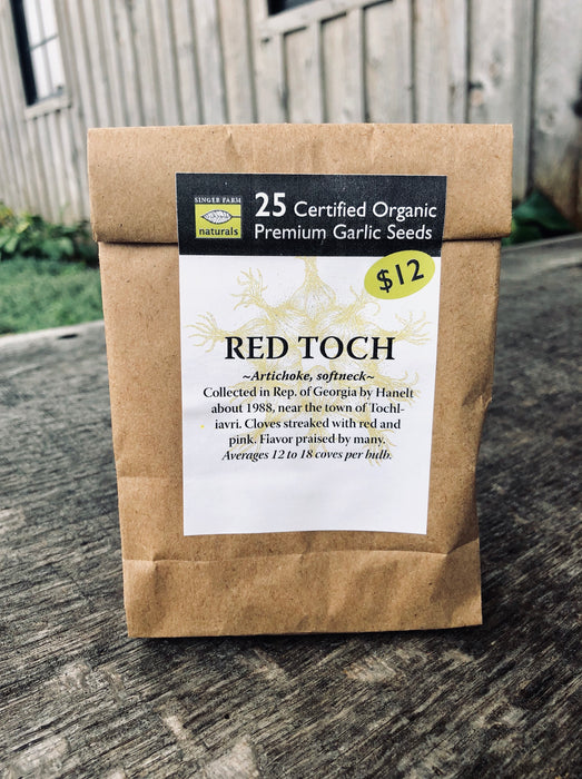 Red Toch Premium Seed Pack - 25 cloves